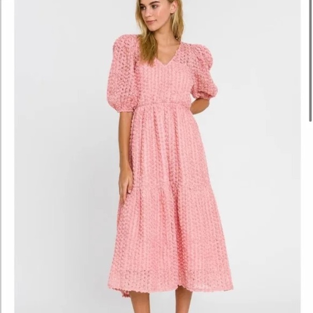Vici La Ven Rosette Flower Dress XS